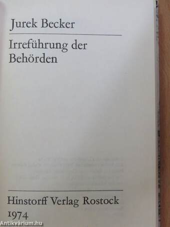 Irreführung der Behörden