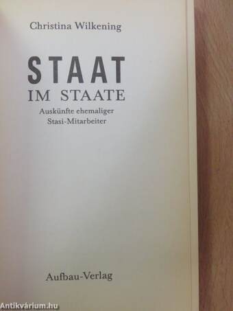 Staat im Staate