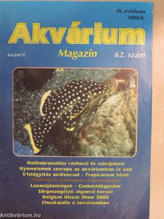 Akvárium Magazin 2000/6.