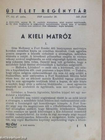 A kieli matróz