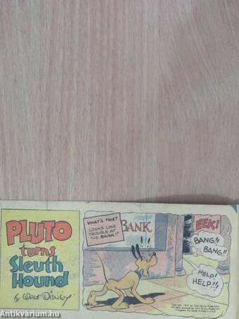 Pluto turns Sleuth Hound