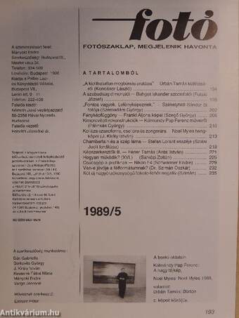 Fotó 1989. május