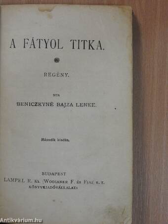 A fátyol titka