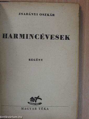 Harmincévesek