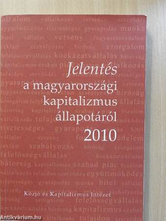 Jelentés a magyarországi kapitalizmus állapotáról 2010