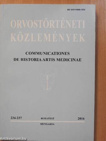 Orvostörténeti közlemények 234-237