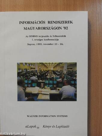 Információs rendszerek Magyarországon '92