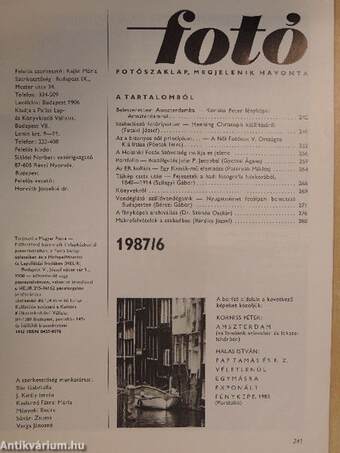 Fotó 1987. június