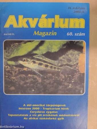 Akvárium Magazin 2000/4.