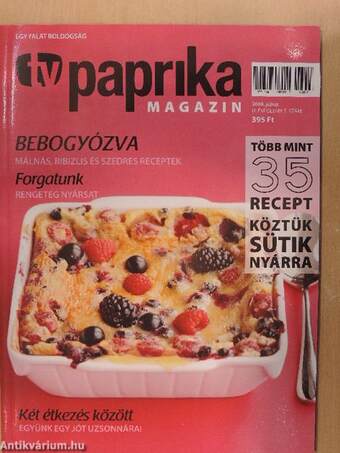 TV Paprika Magazin 2008. július