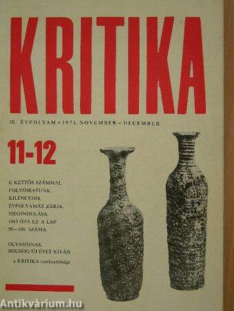 Kritika 1971. november-december