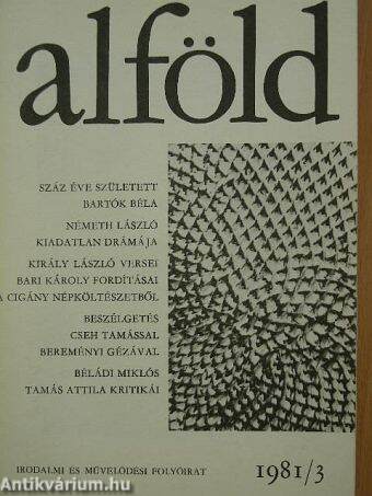 Alföld 1981/3.