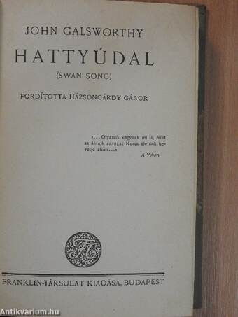 Hattyúdal