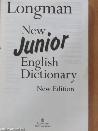 Longman New Junior English Dictionary