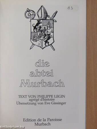 Die abtei Murbach