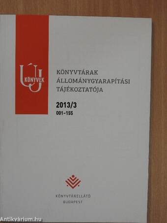 Új könyvek 2013/3.