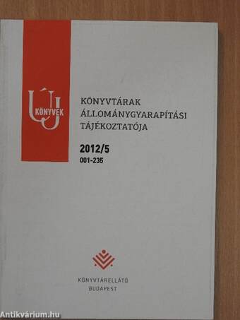 Új könyvek 2012/5.