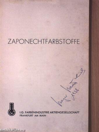 Zaponechtfarbstoffe