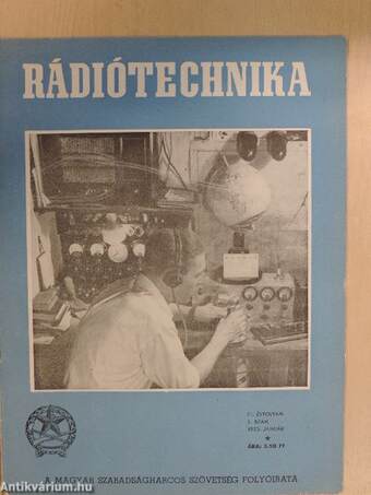 Rádiótechnika 1953. (nem teljes évfolyam)