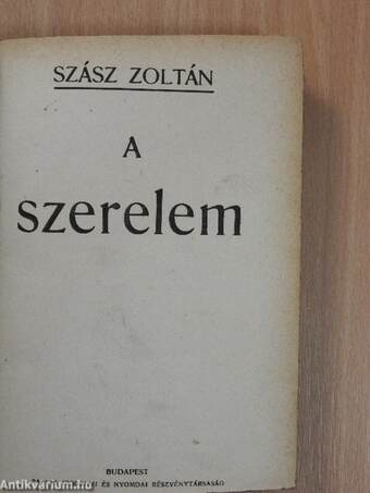 A szerelem