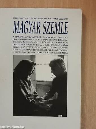 Magyar Szemle 2000. augusztus