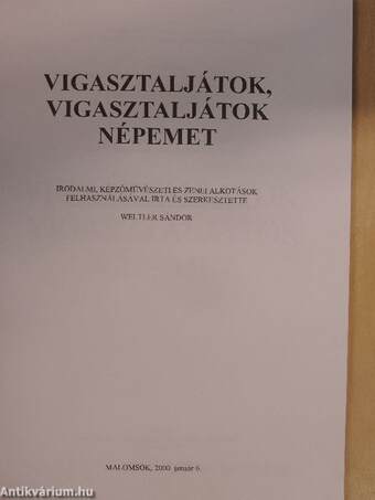 Vigasztaljátok, vigasztaljátok népemet