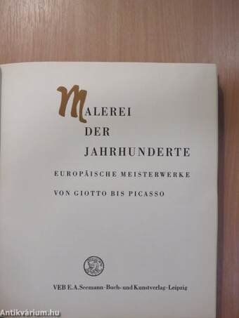 Malerei der Jahrhunderte