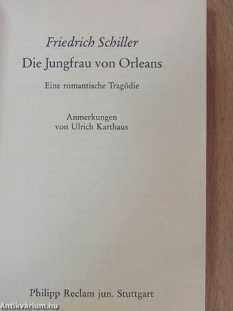 Die Jungfrau von Orleans