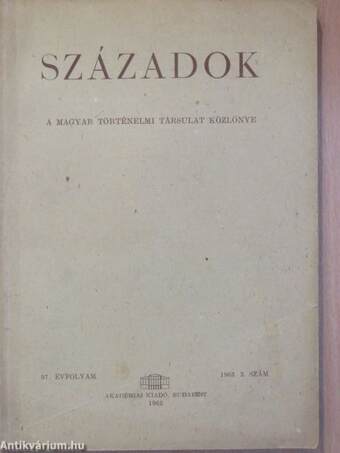 Századok 1963/3.