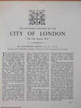 The Pictorial History of the City of London