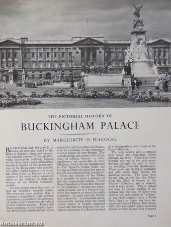 The Pictorial History of Buckingham Palace