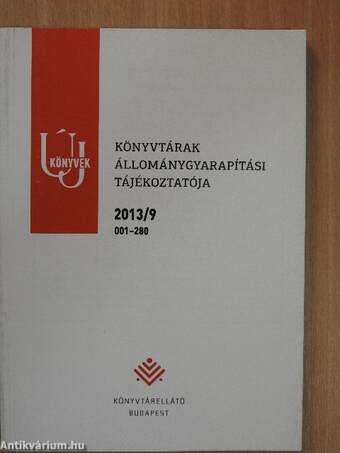 Új könyvek 2013/9.