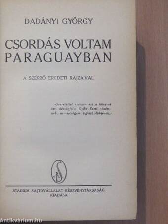 Csordás voltam Paraguayban