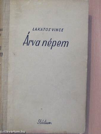 Árva népem