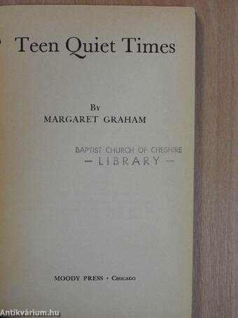 Teen Quiet Times