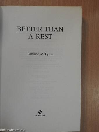 Better than a Rest