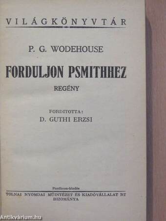 Forduljon Psmithhez!