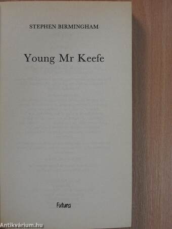 Young Mr Keefe