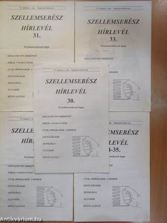 Szellemsebész hírlevél 30-35.