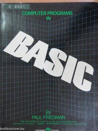 Computer programs in BASIC