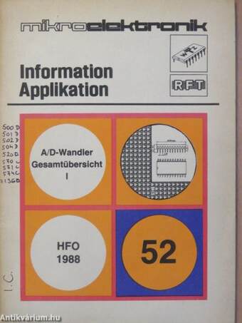 RFT MikroElektronik Information Applikation 52.