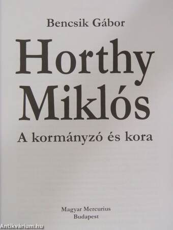 Horthy Miklós