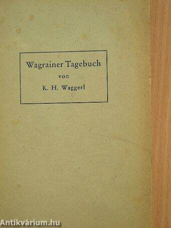 Wagrainer Tagebuch