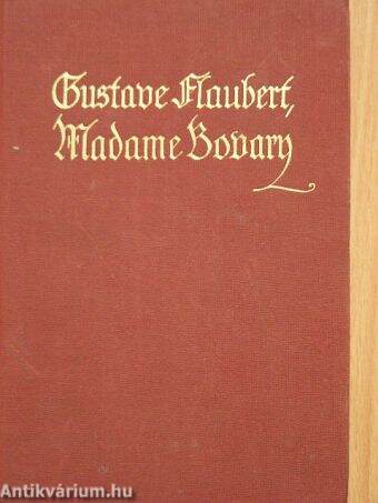 Madame Bovary (gótbetűs)
