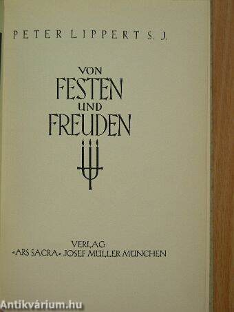 Von Festen und Freuden