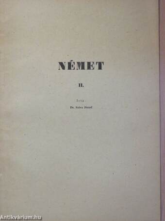 Német II.