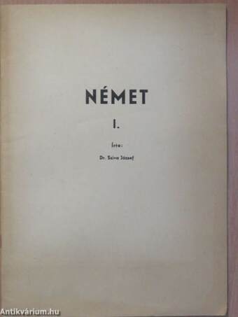 Német I.