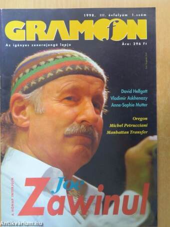 Gramofon 1998. (nem teljes évfolyam)