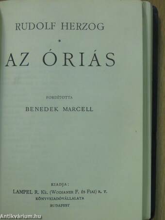 A szimuláns/A hadipilóta/Őfensége/Művészek feleségei/Bálint lovag szerelme/Az óriás/Egy fiu szenvedése/Trant, a psychologus detektiv/A zarándok-út