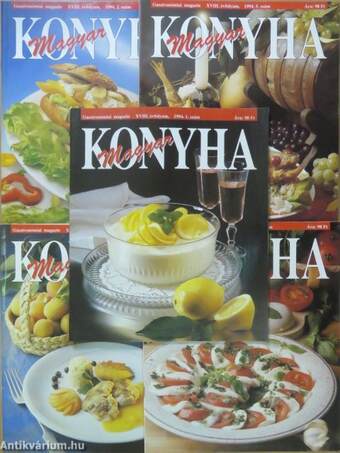 Magyar Konyha 1994. (nem teljes évfolyam)